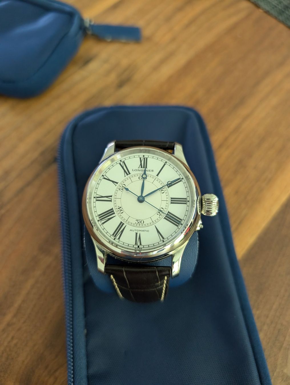 Longines Orologi: Longines Weems Second-Setting Watch – Usato da Meggen venduto da banduga