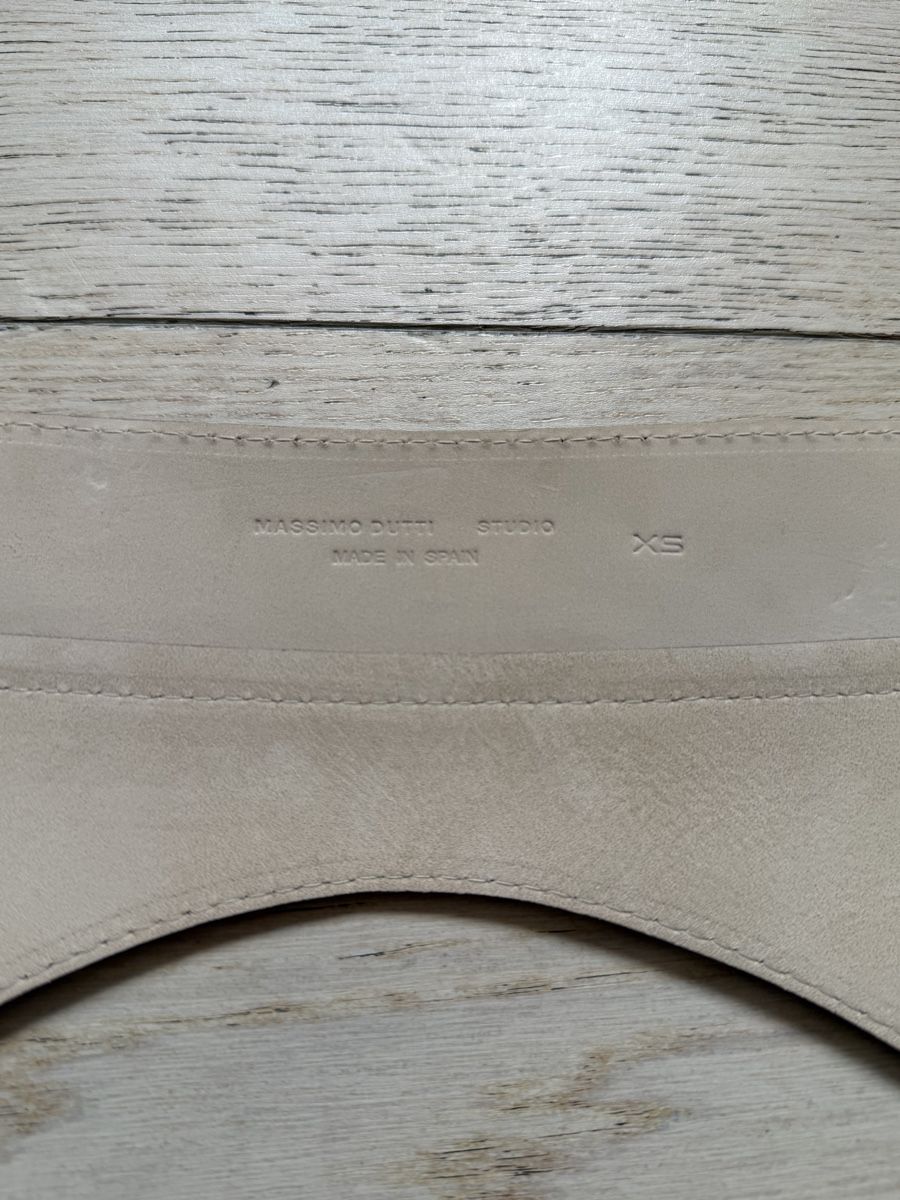 Massimo Dutti Gürtel: Massimo Dutti Leather Belt - XS - Stylish Accessory! – Neu (gemäss Beschreibung) aus Dully von rev_l7jp 4