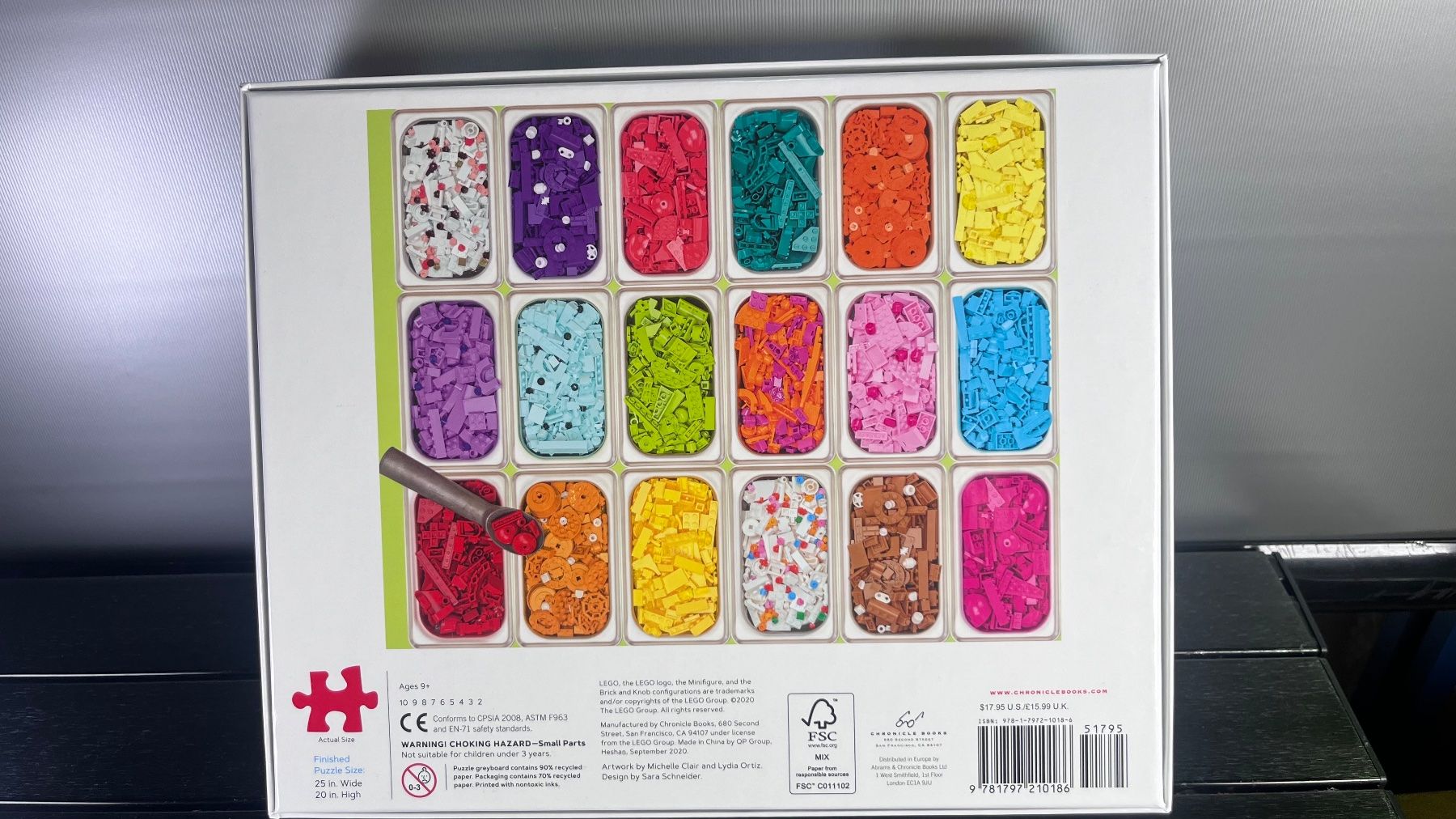 Puzzles: LEGO Puzzle Eiscreme: 1000 Stück – Neu und originalverpackt aus Tafers von JP911 2