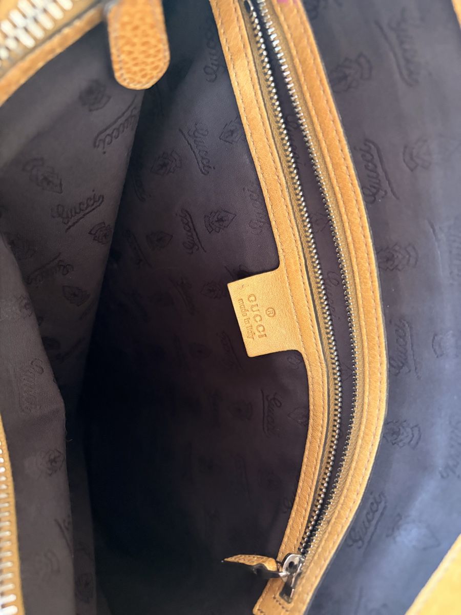 Gucci Borse da donna: Handbag original Gucci leather brown – Usato da Langnau am Albis venduto da Bodossekretaer 6