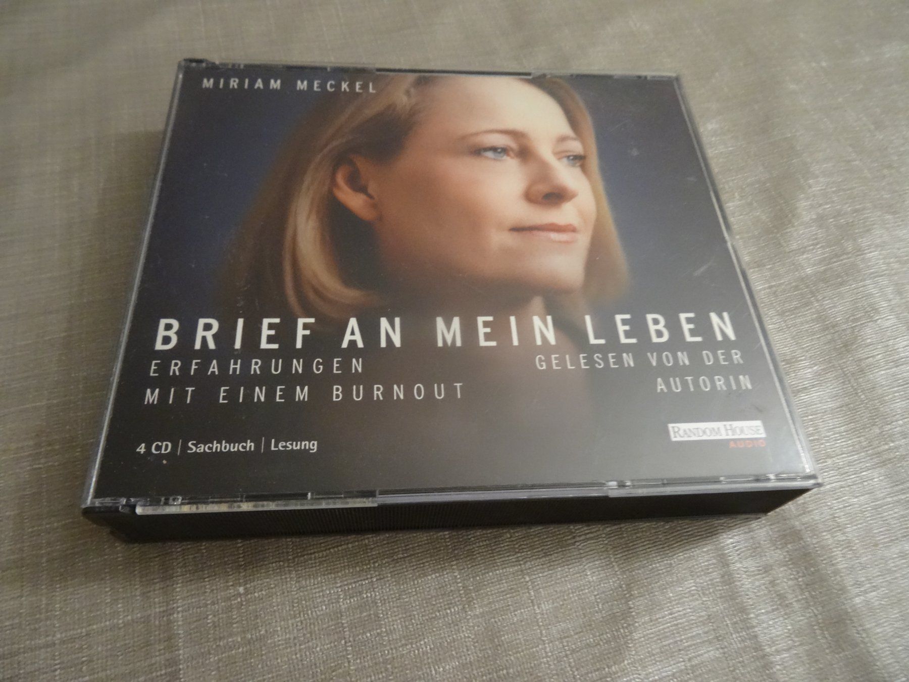 Audiolibri: Miriam Meckel - Brief an mein Leben - 4 CD – Usato da Olten venduto da Disc-Ausverkauf