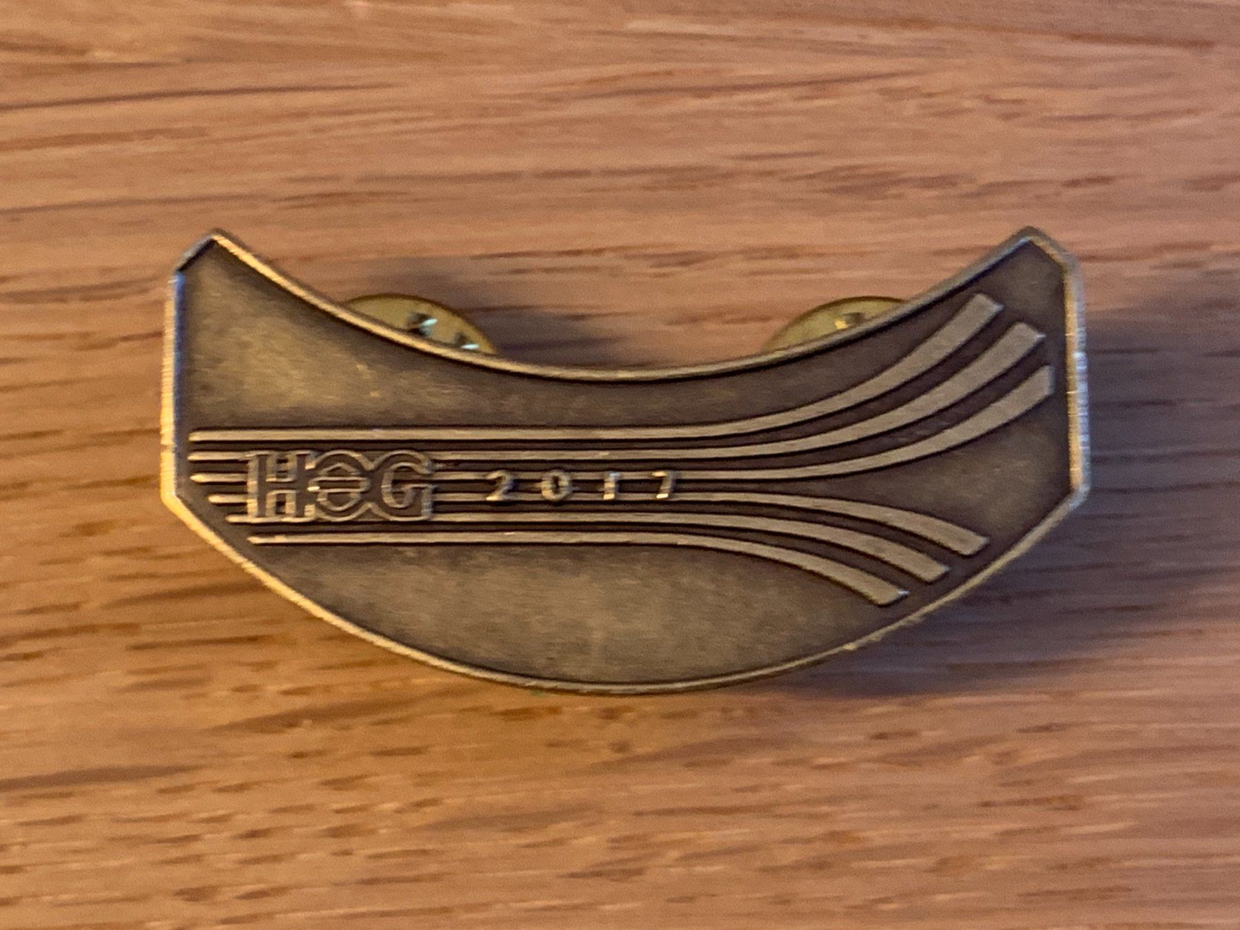 Harley-Davidson Toppe: Harley Owners Group 2017 Patch und Pin, Top Zustand – Nuovo e nell'imballaggio originale da Sarmenstorf venduto da habasa 3