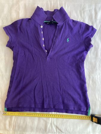 Polo Shirt Ralph Lauren Purple Size S