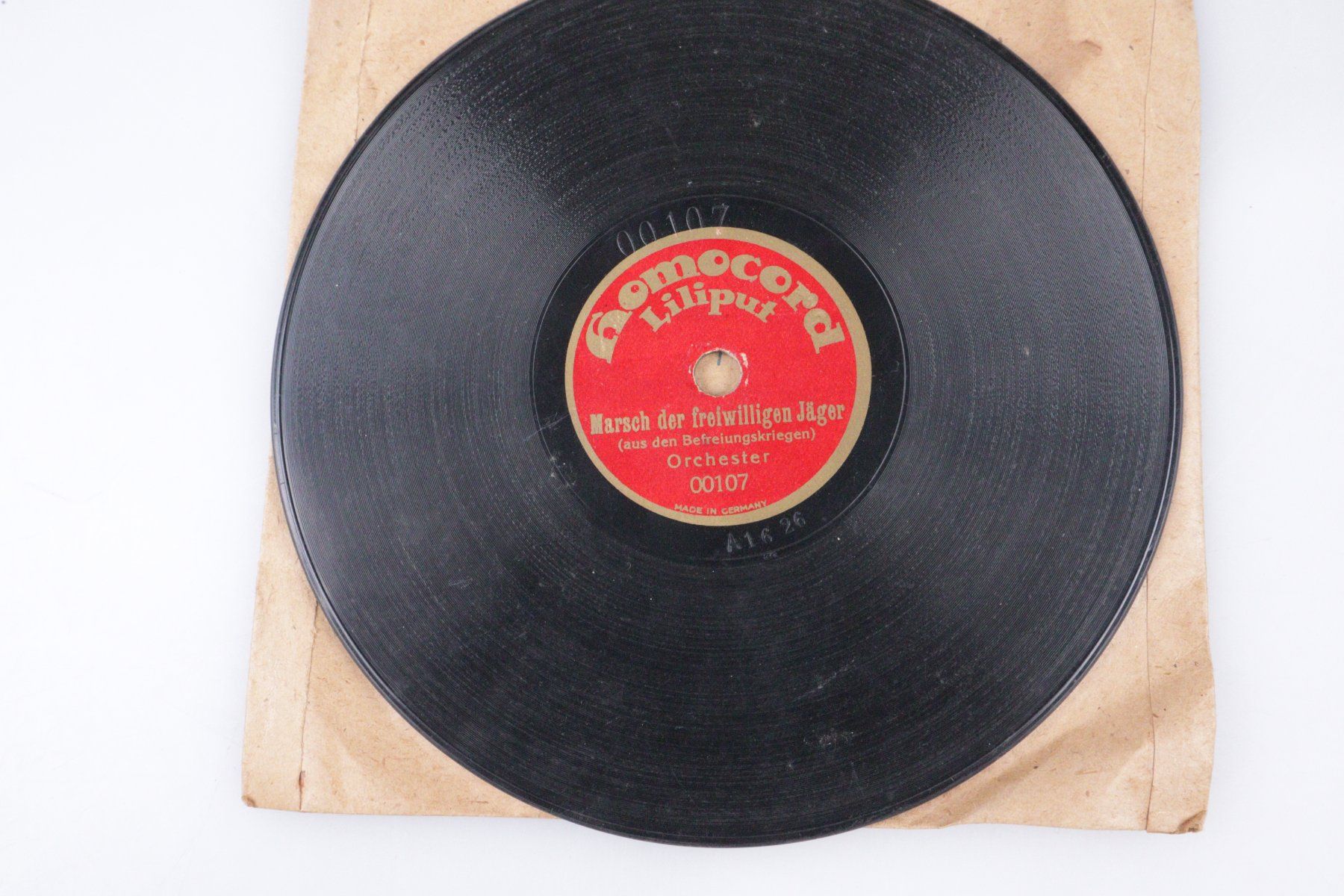 Schallplatten: 5 Stück Vintage Schellack Platten 15cm – Gebraucht aus Volketswil von brockipfannenstil 1