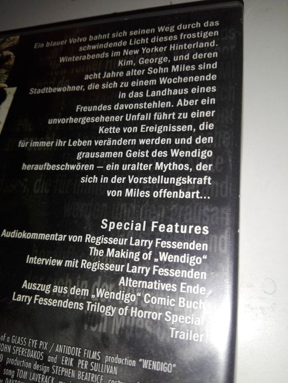 Wendigo  (Special Edition)    > De & Eng <            ©'2001 4
