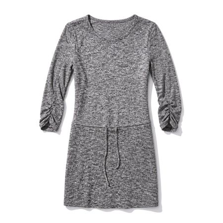 TOM TAILOR Kurz-Kleid / Tunika Gr. 34 – Grau Meliert