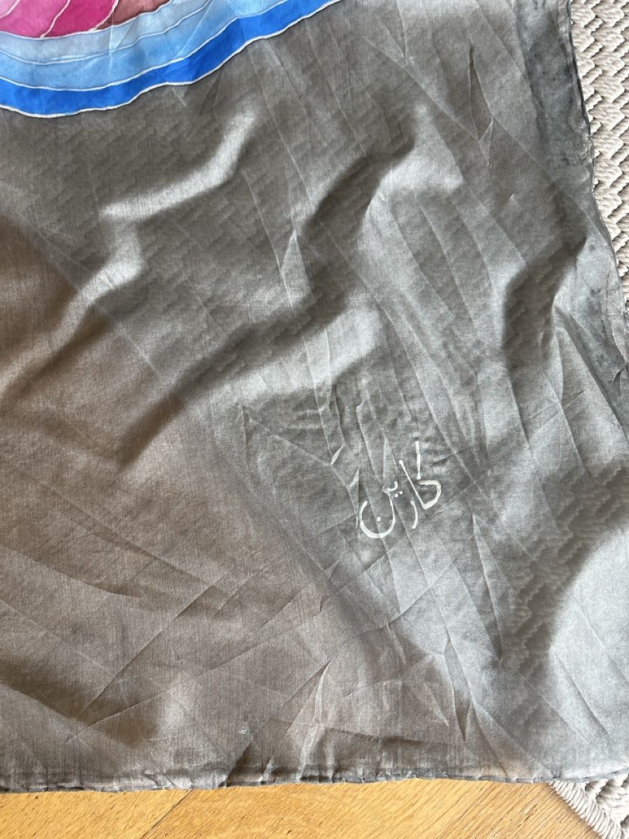 Foulards, Tücher & Schals: Seidentuch farbig gemustert – Gebraucht aus Solothurn von Bobesch08 2