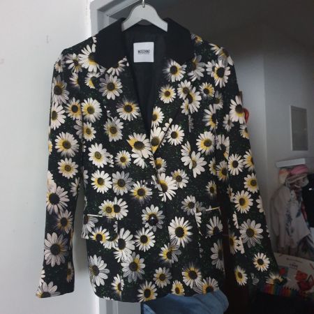 Moschino blumiger Blazer Gr. 34