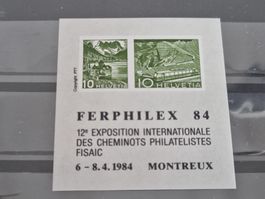 1984 Ferphilex Montreux Vingette