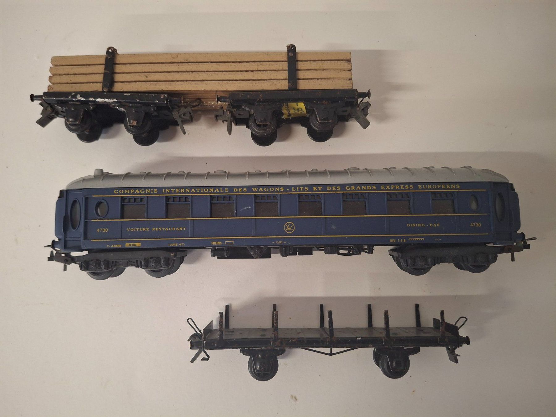 Modellini di ferrovie: Güterwagen Set – Usato da Reichenburg venduto da AK307 4