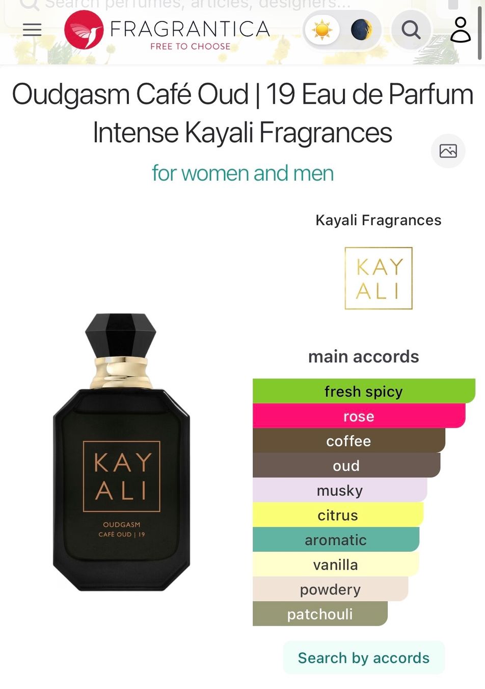 Kayali Parfum & Eau de Toilette: KAYALI OUDGASM CAFÉ OUD | 19 EDP Duftprobe - 2 ml – Gebraucht aus Zürich von deruja 5