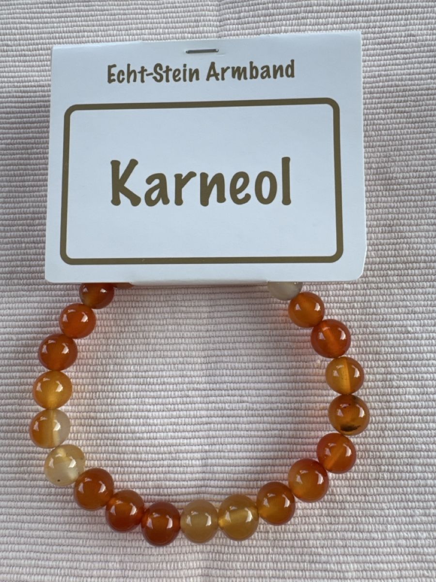 Bracciali & Braccialetti: Karneol Armband  – Nuovo (secondo la descrizione) da Zürich venduto da funkelnderstern