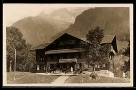 Foto-AK Champéry, Chalet