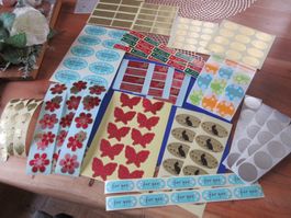 160 stickers/Aufkleber New/neu!