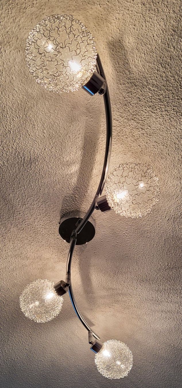 Lampadari & plafoniere: Deckenleuchte Kugeln 4-flammig – Usato da Adlikon b.Regensdf venduto da YvZi 1