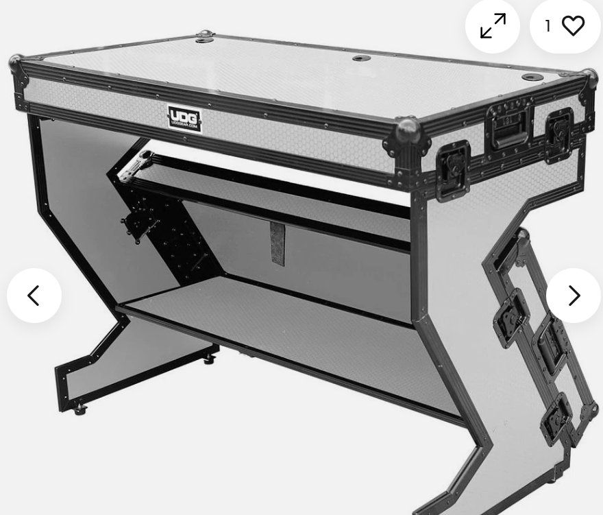 Tische: UDG Ultimate Flight Case Portable Z-Style Dj Table White – Neu (gemäss Beschreibung) aus Hergiswil NW von SF69 1