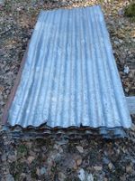 Wellblech Platten verzinkt gebraucht verschiedene Mengen
