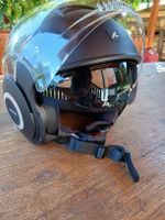 Jetlhelm Shark Evoque Gr. L mattschwarz mit Sonnenvisier