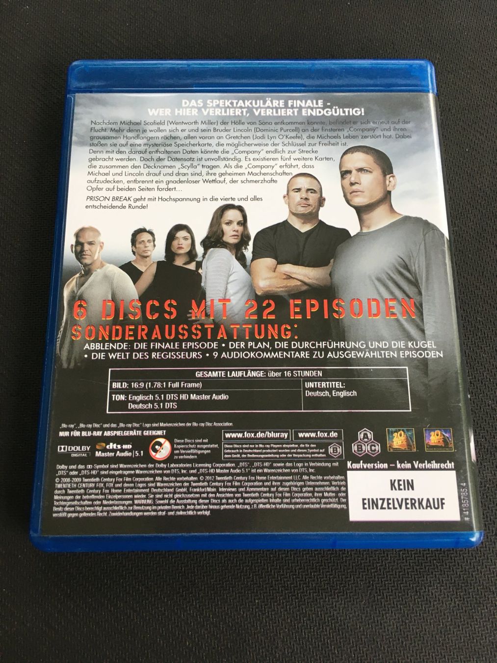 Tutti i DVDs: Prison Break (Staffel 4) [Blu-ray] – Usato da St.Gallen venduto da MedienJoe 1