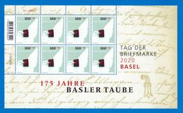 2022, W123, Bogen Tag der Briefmarke Basel, Postfrisch**