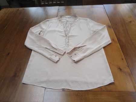 Chemisier avec col fantaisie femme - Promod - S