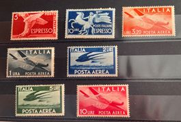 1945 Italien Flugpost und Eilpost , Espresso  ungebraucht *
