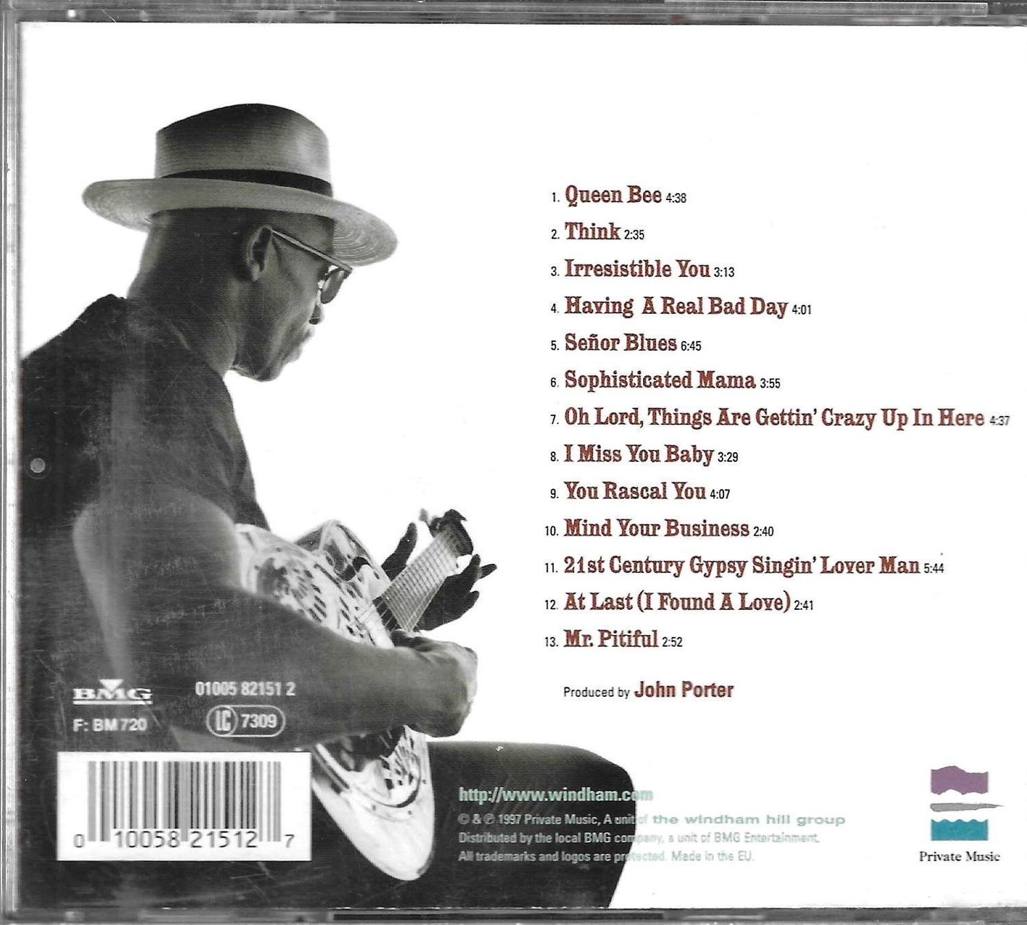 CD: Taj Mahal - Señor Blues – Usato da Savagnier venduto da Ne2065 1