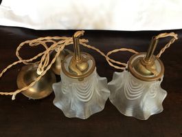 2 lampes jointes /2 verbundene Lampen/ 2 lampade congiunte