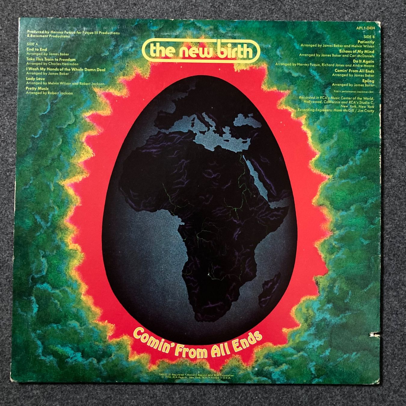Dischi in vinile: The New Birth - Comin' From All Ends - LP – Usato da dachsen venduto da oheio 1