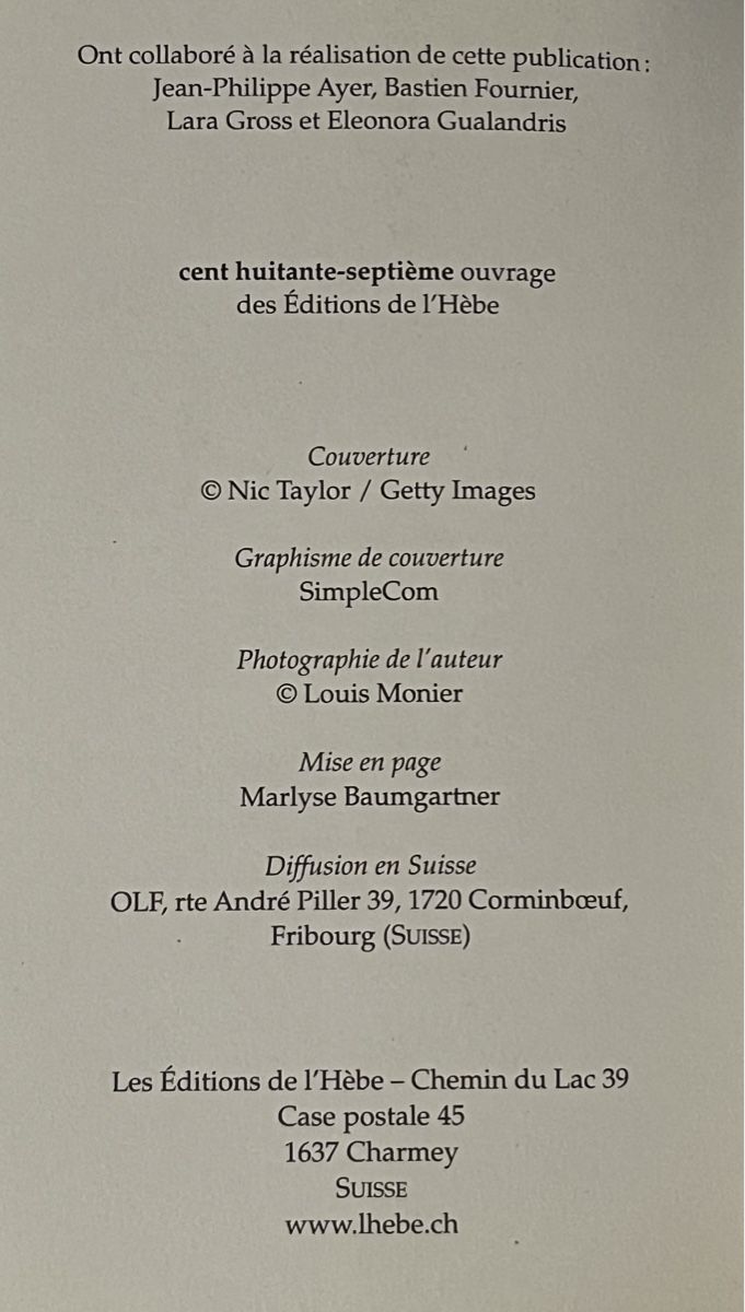 Libri: Fragments désordonnés Carnets de lecture Joseph Vebret – Usato da La Tour-de-Peilz venduto da Pansy02 1
