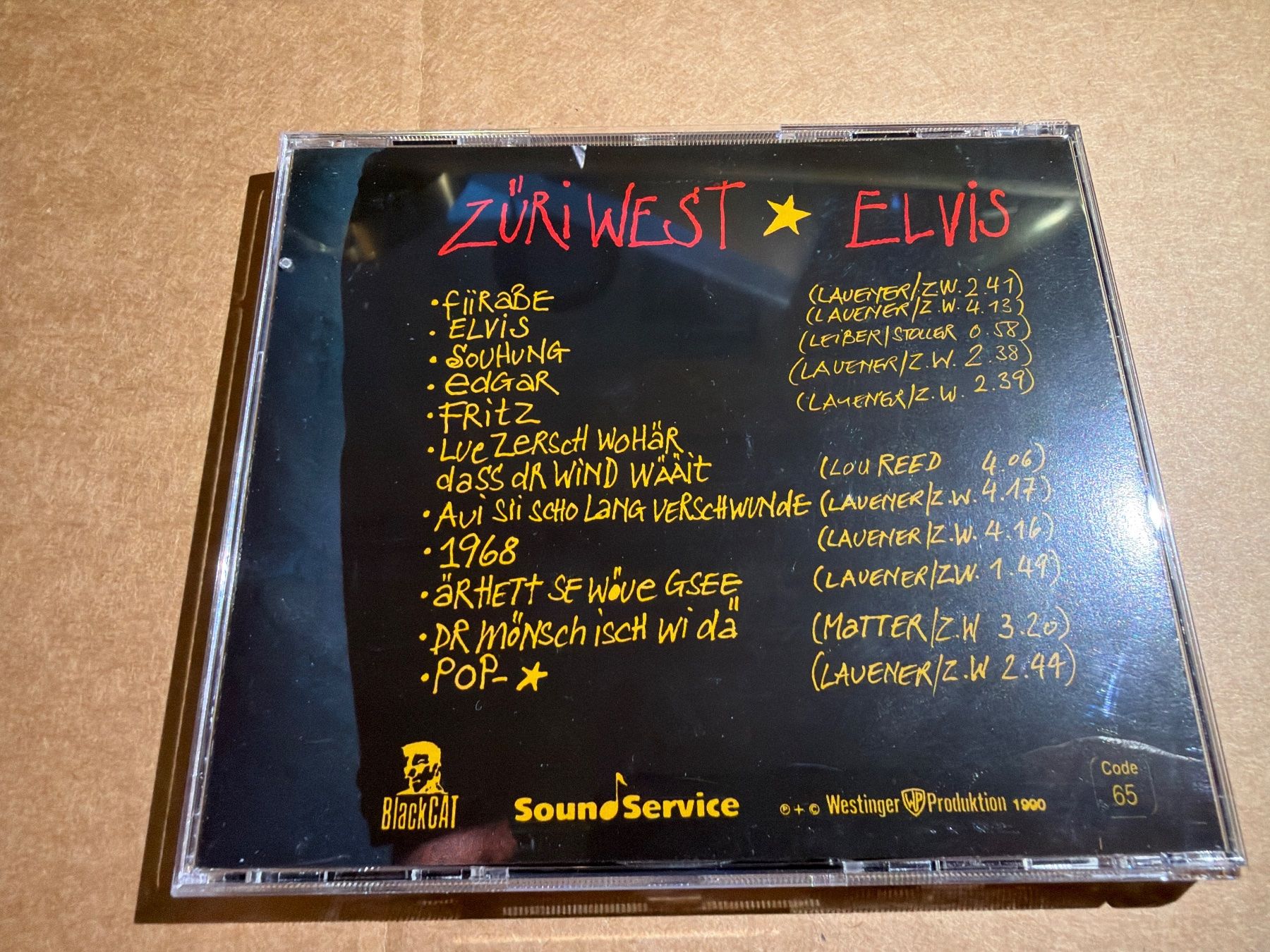 CD: Züri West – Elvis – Usato da St.Gallen venduto da CD_jalamusic 1
