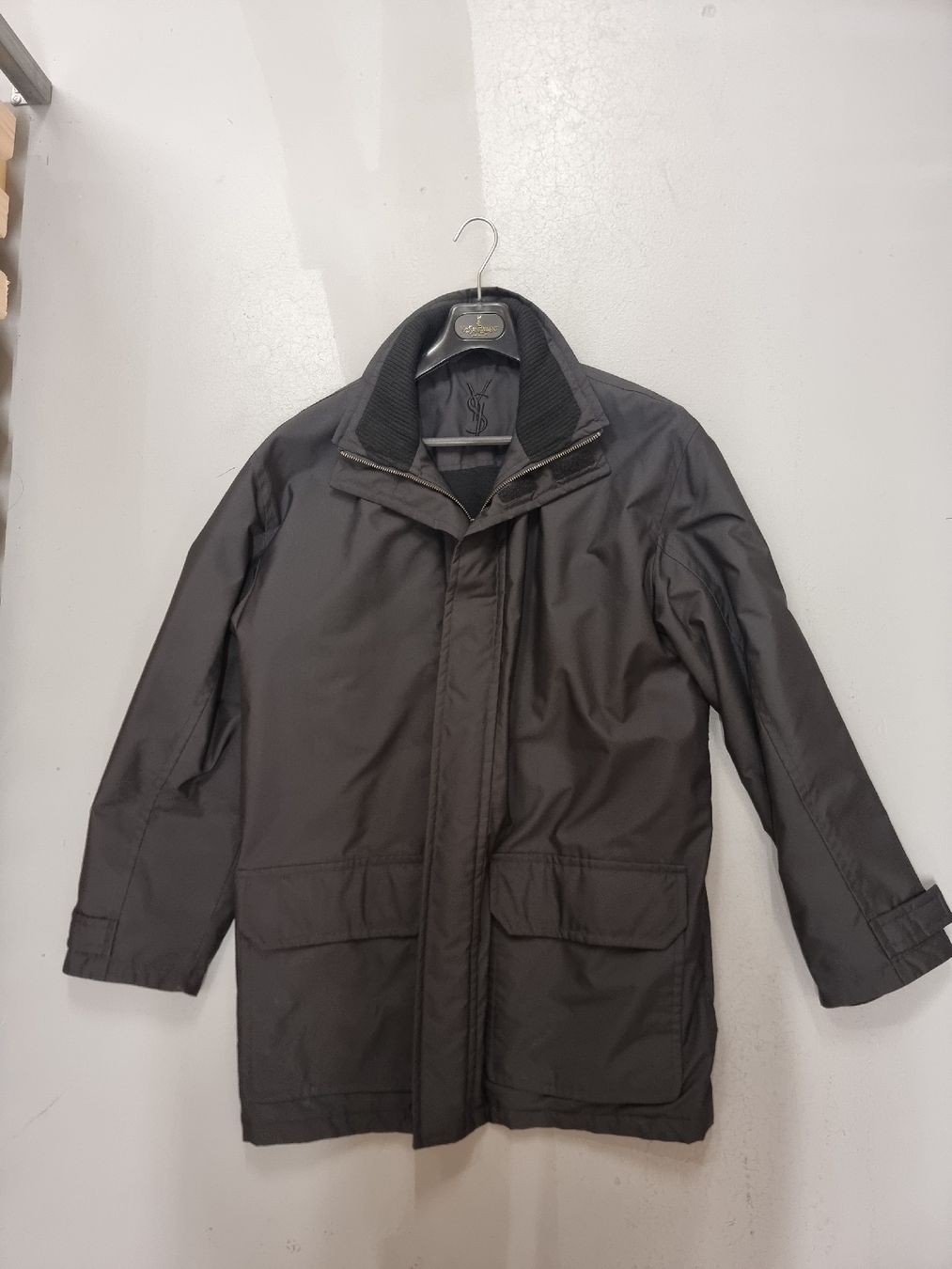 Saint Laurent Giacche: YSL Winterjacke schwarz Gr. 50! – Usato da Samstagern venduto da UM94