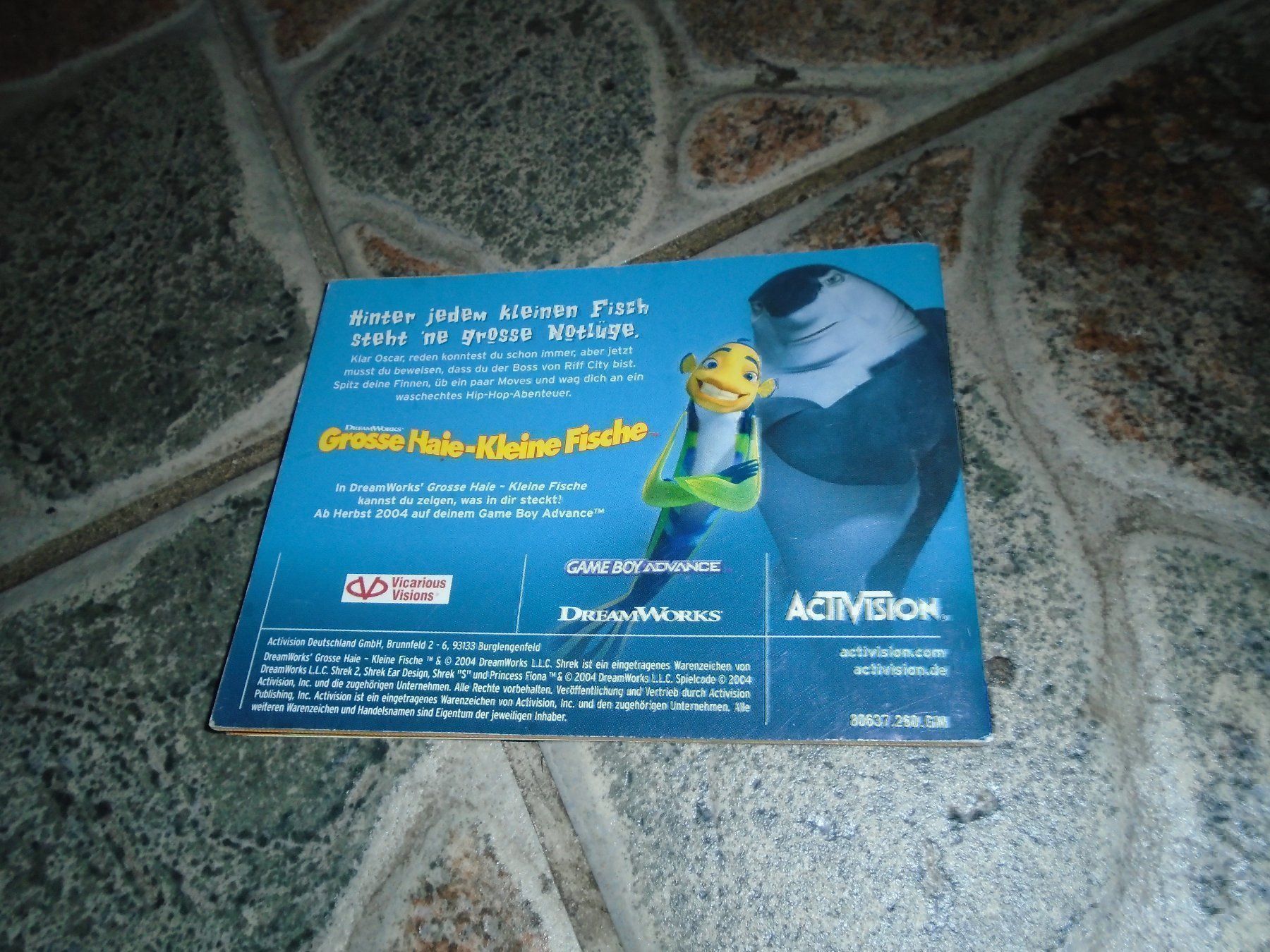 Giochi: Anleitung Gameboy Advance Shrek 2 – Usato da Olten venduto da Disc-Ausverkauf 1