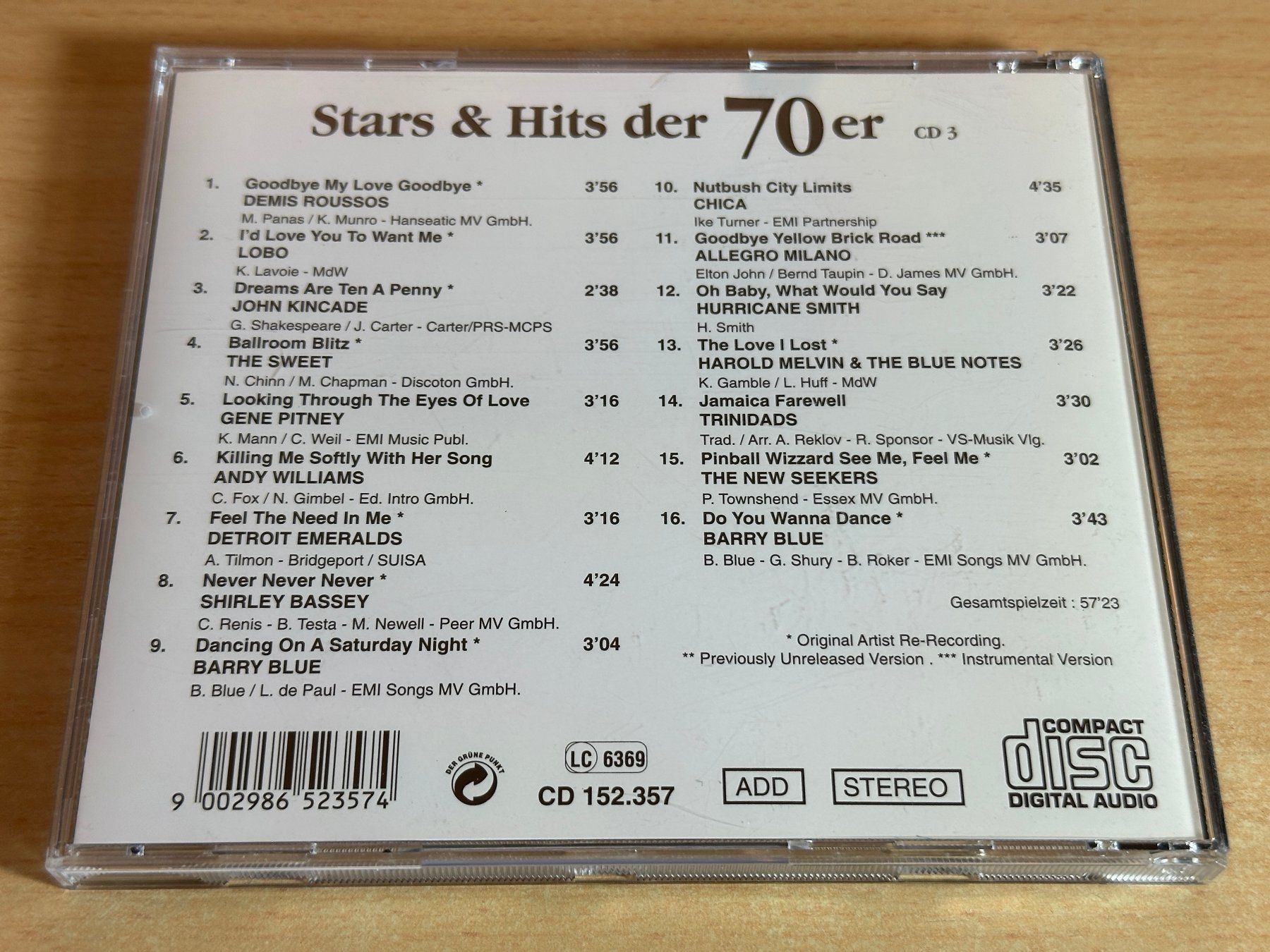 CD: Stars & Hits Der 70er - 5 CD – Usato da Rikon im Tösstal venduto da Alpenmutz 5