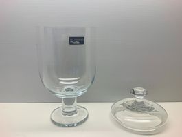 Dekoratives Glas-Konvolut / Leonardo-Glas und Deckelgläser