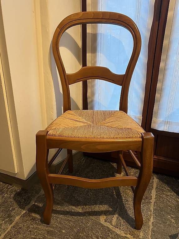 Stühle: Sedia in paglia – Gebraucht aus Minusio von MichelettiN