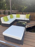 Rattan Lounge wie neu