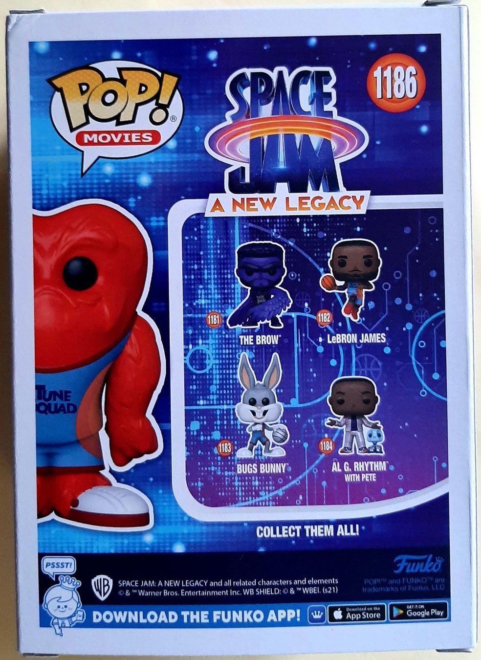 Funko Statuette: Funko Pop Space Jam Gossamer FLOCKED – Usato da Montet (Glâne) venduto da KOADA 1