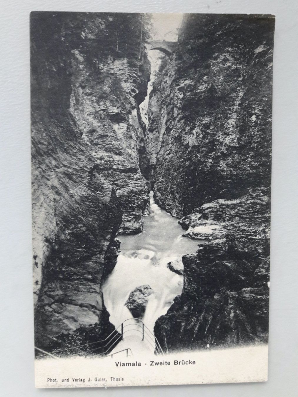 Cartoline postali: Viamala Zweite Brücke – Usato da Sargans venduto da nicsam1815