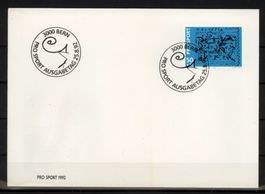 1992, FDC, Sonderausgaben, Pro Sport