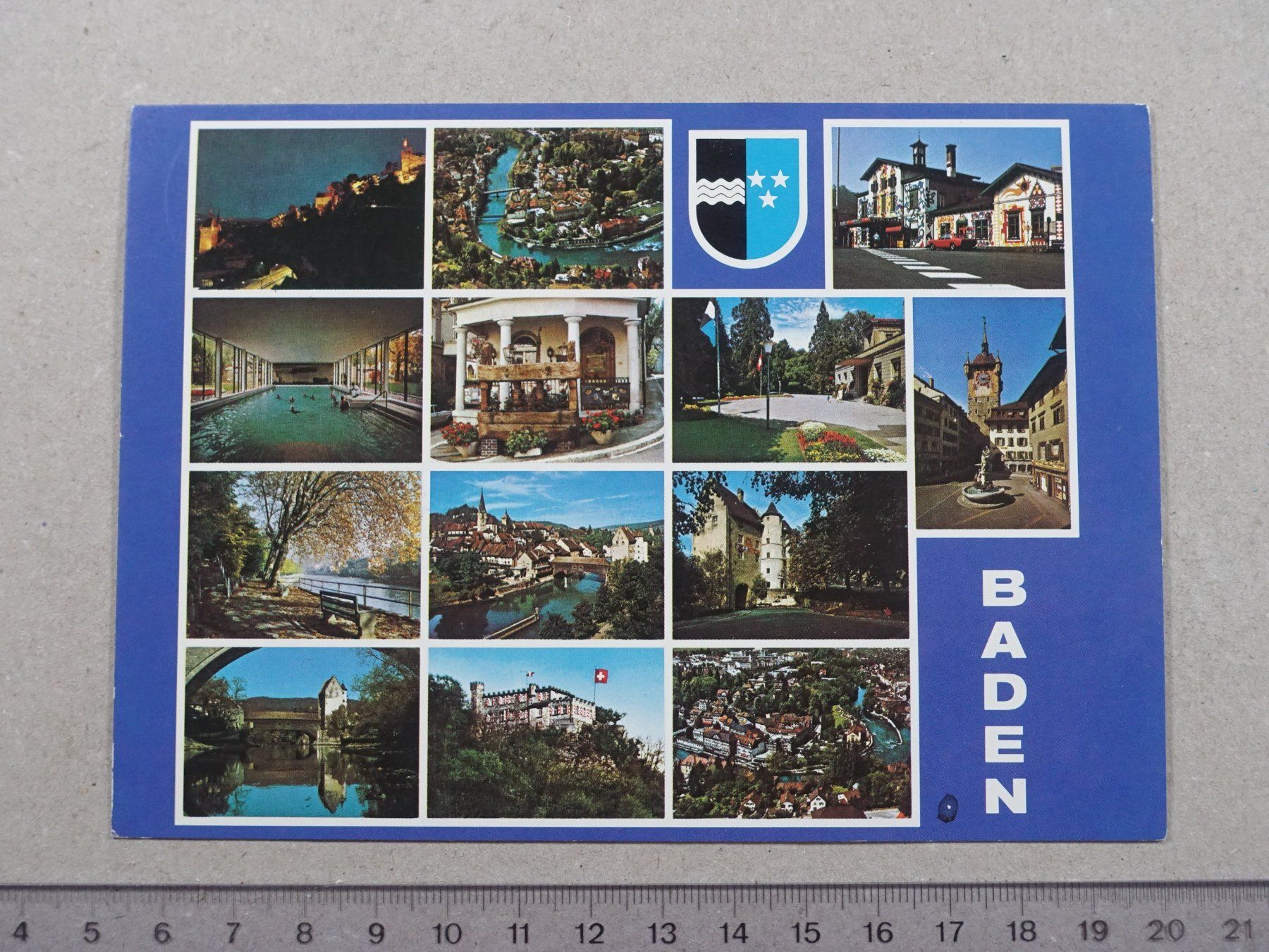 Cartes postales: Baden, 1980 – D'occasion à Lenzburg par fh1