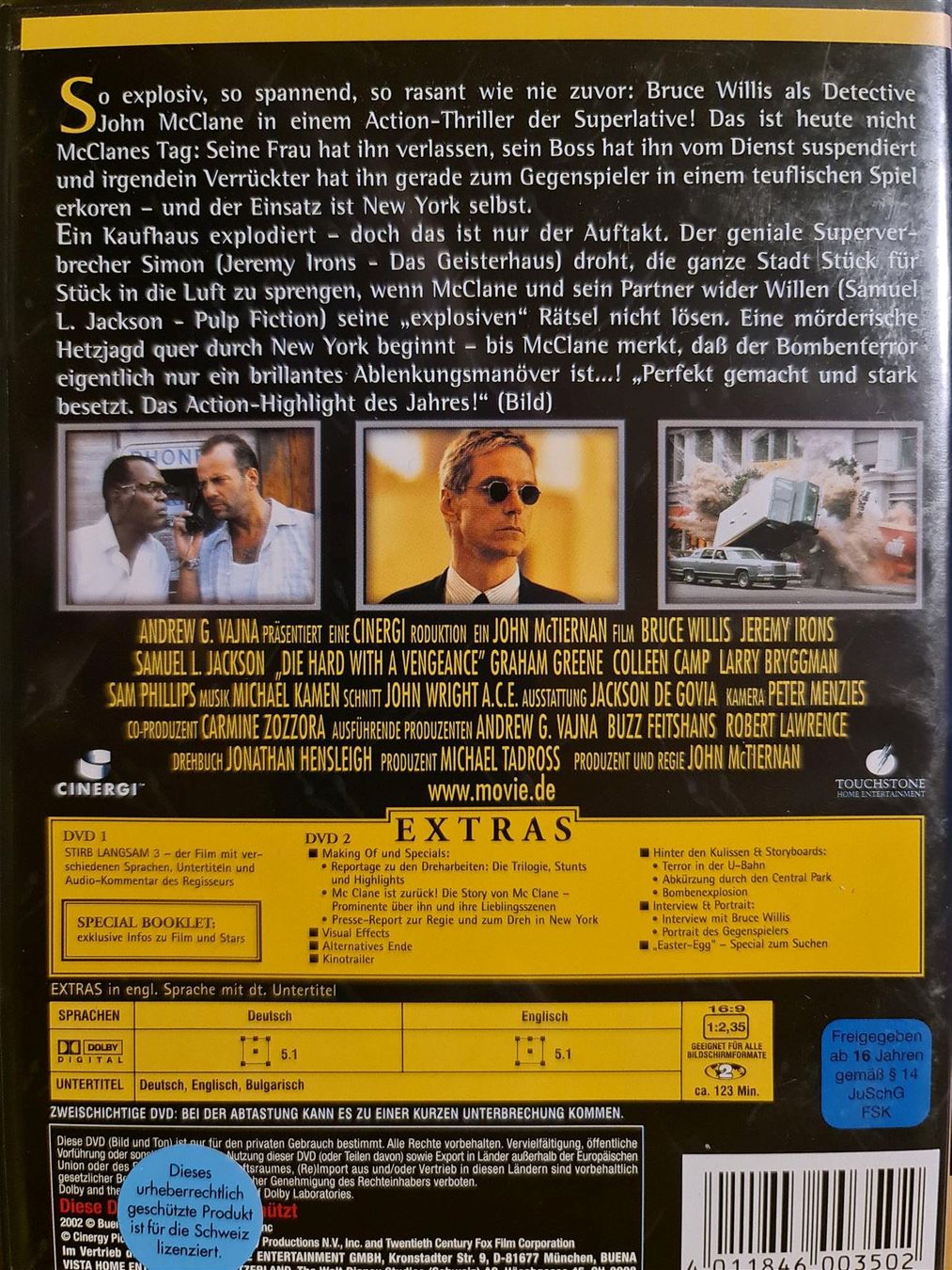 Tutti i DVDs: Stirb langsam - jetzt erst recht – Usato da Dintikon venduto da Vexi 1