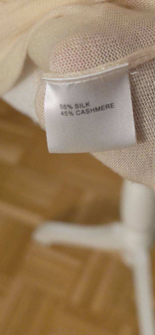 Pullover & Sweatshirts: Pullover zweihundert Seide Kaschmir Grösse M beige  – Neu (gemäss Beschreibung) aus St. Gallen von mania03 5