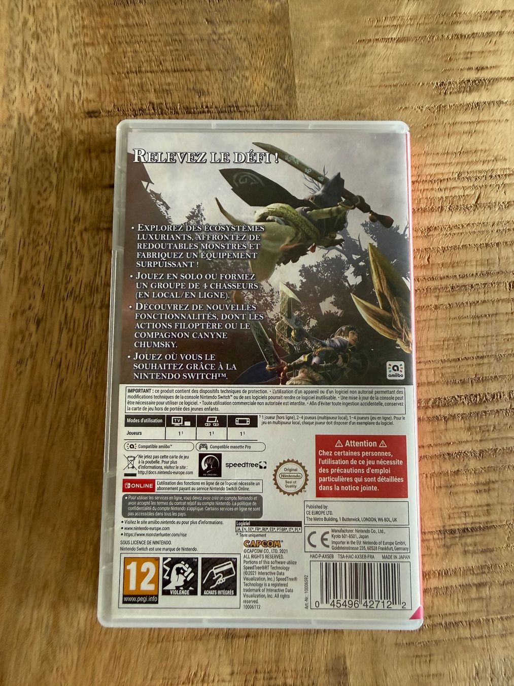 Jeux: Monster Hunter Rise Nintendo Switch – Neuf (Voir description) à Gibswil par Oidus 1