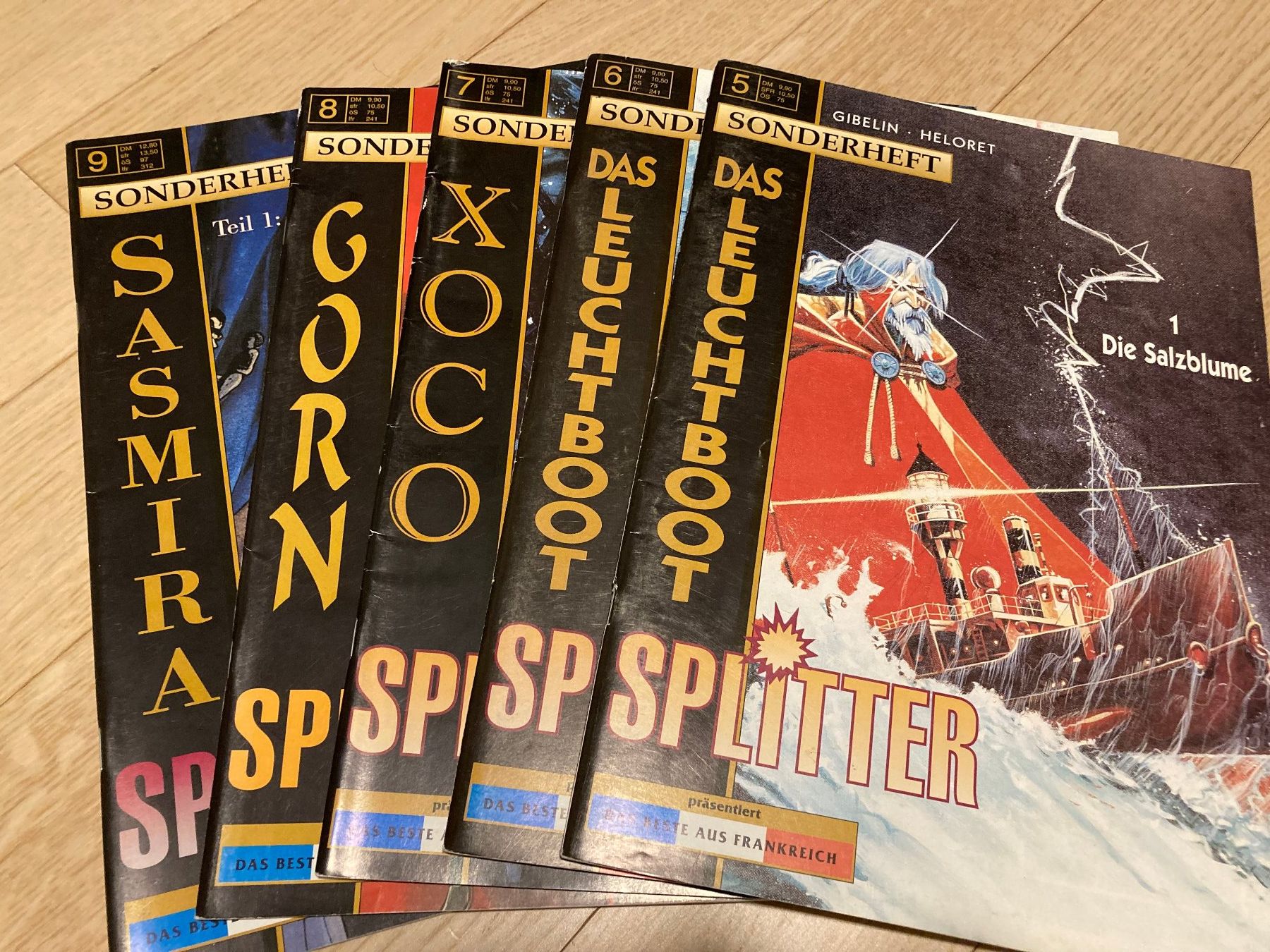 BD: Comichefte SPLITTER – D'occasion à Mauensee par Etrigan 5