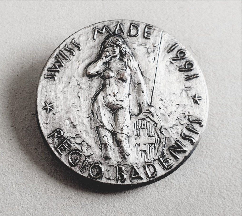 Medaglie: Abzeichen Swiss Made - 1991 • Regio Badensis – Usato da Würenlos venduto da KKMeister
