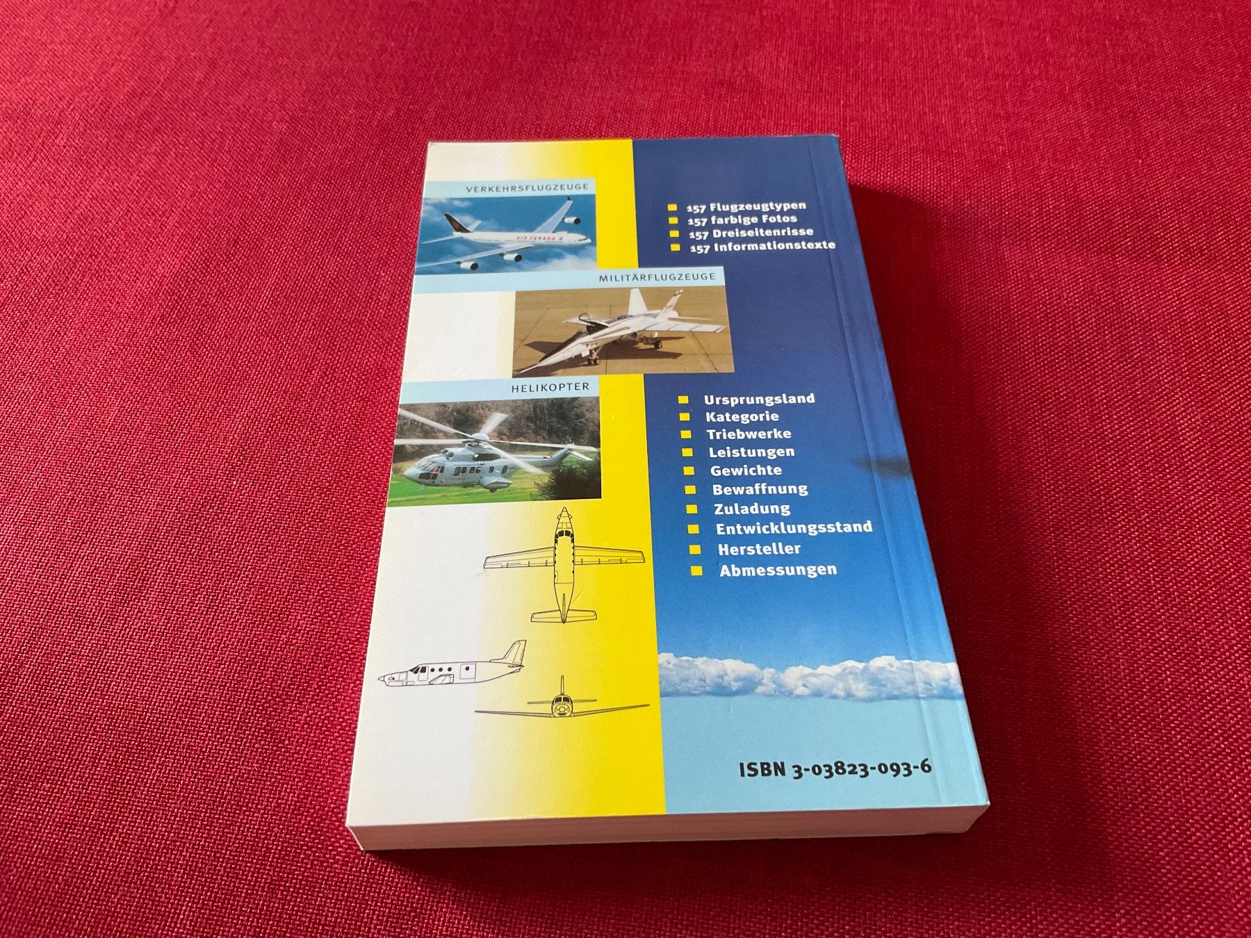 Libri: Flugzeuge der Welt,  Claudio Müller, 2004 – Usato da Lugano venduto da Persepolis 2