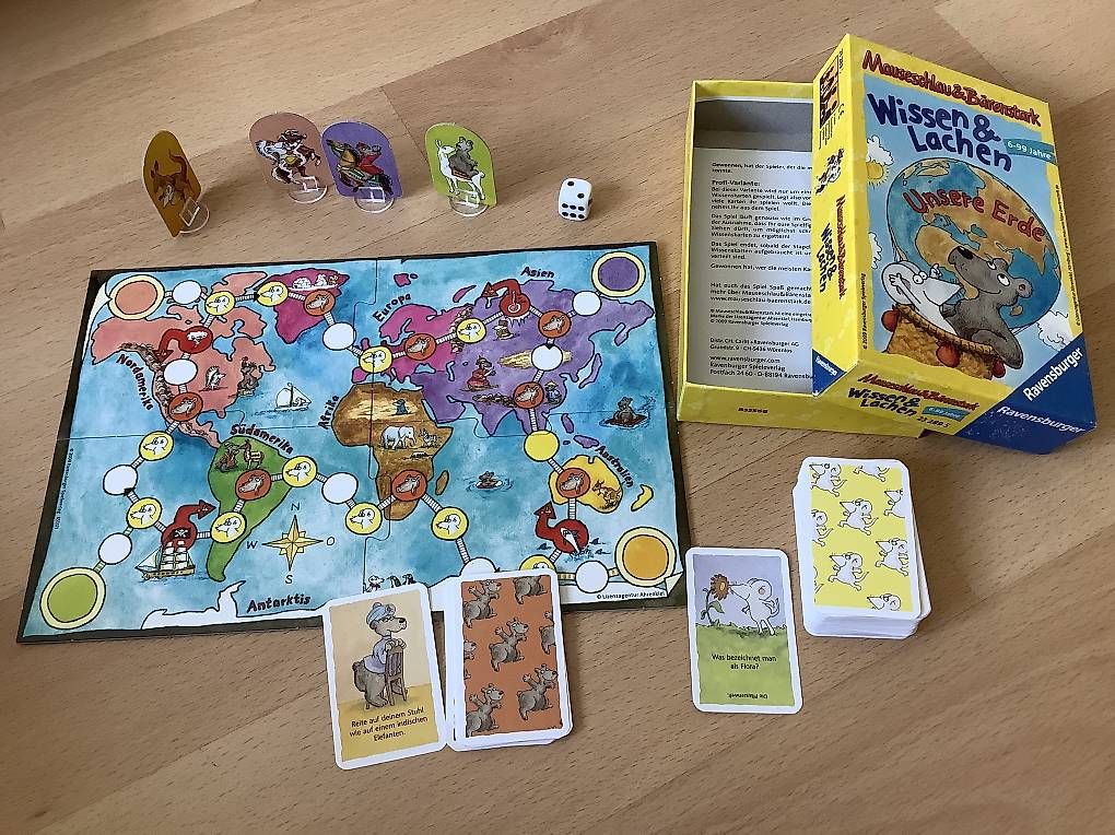 Spiele: Wissensspiel "Unsere Erde" – Gebraucht aus Winterthur von PeMaWin 2