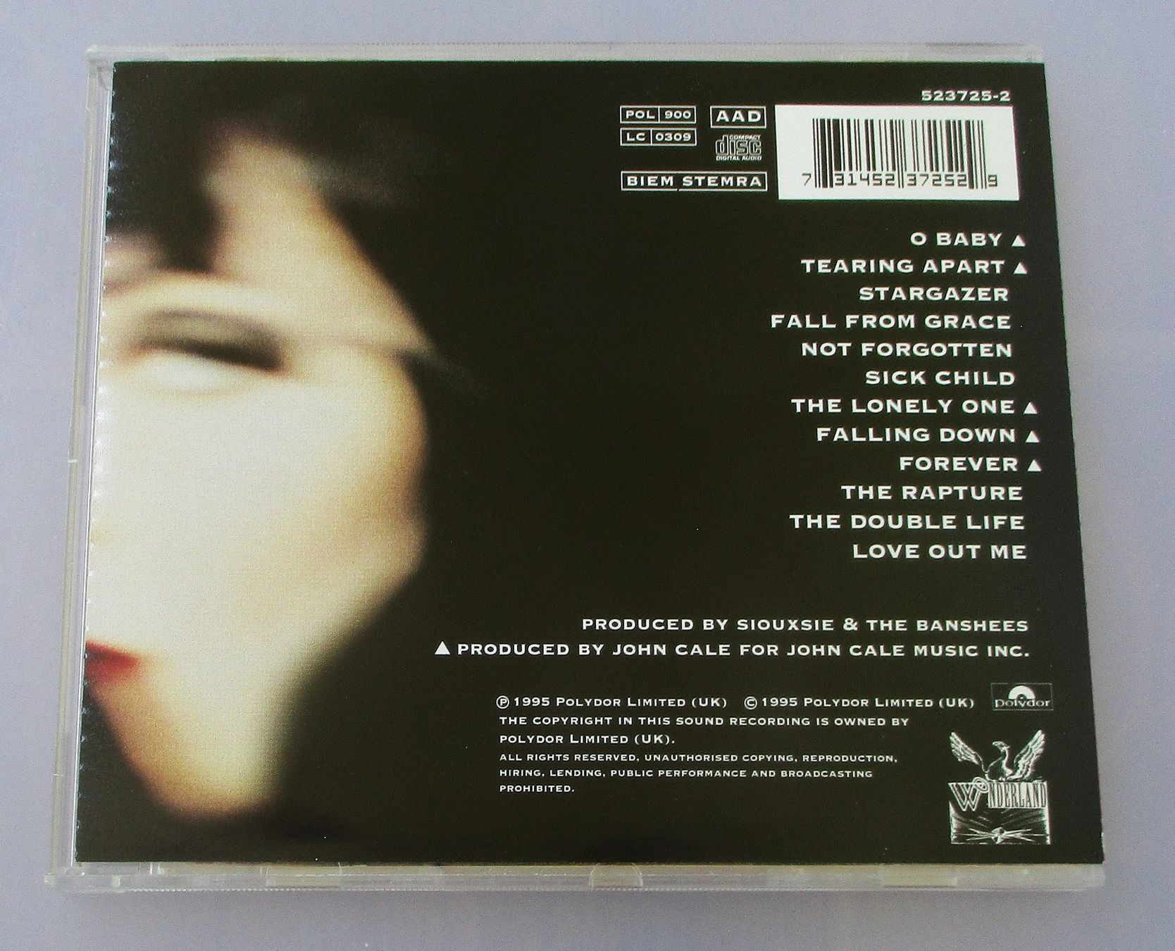 CD: SIOUXSIE & THE BANSHEES - The Rapture – Usato da Wattwil venduto da Muriel11 1