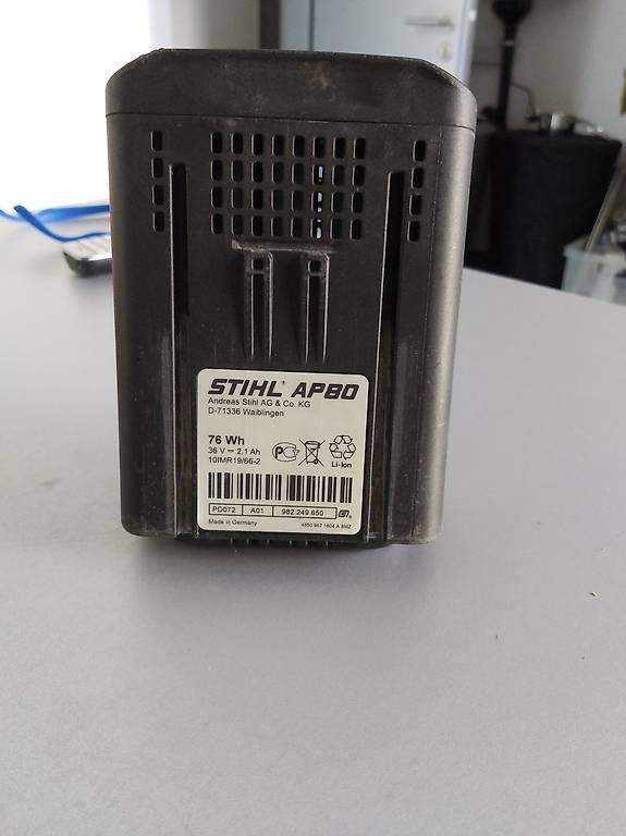 Stihl Batterie: Stihl AP80 Akku – Usato da Stalden (Sarnen) venduto da chr_s5xx